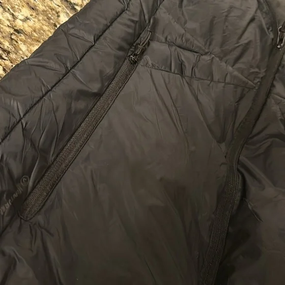 Champion Black Puffer Vest; Zipperr Pockets, S Med, EUC - Picture 3 of 6